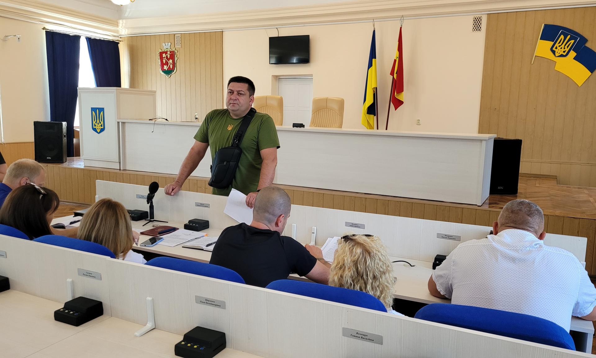 Апаратна нарада у Білгород-Дністровській міській раді